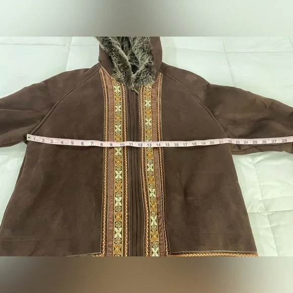 Coldwater Creek Faux Fur Jacket - Picture 9 of 12